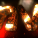 Fire In Crack Text Reveal - 45