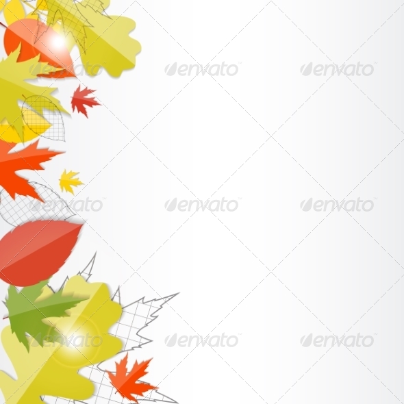 GraphicRiver Shiny Autumn Natural Leaves Background 8530939 GraphicRiver Shiny Autumn Natural Leaves Background 8530939