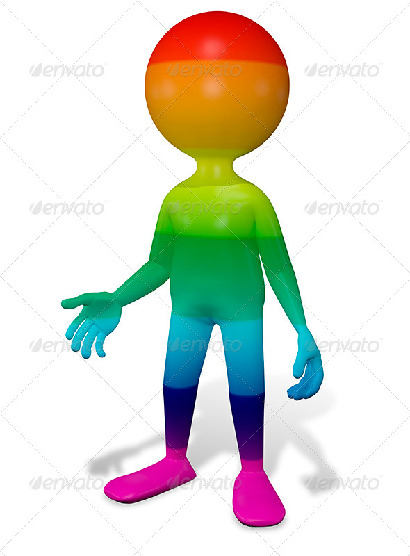GraphicRiver Colorful Man 8531305 GraphicRiver Colorful Man 8531305