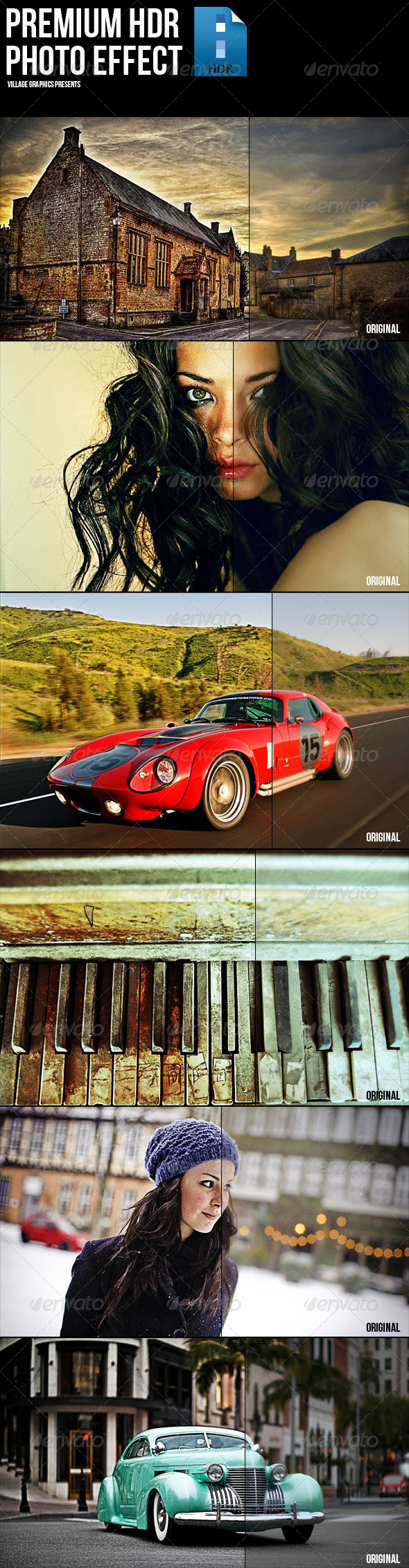 GraphicRiver Premium HDR Photo Effect 8532503 GraphicRiver Premium HDR Photo Effect 8532503