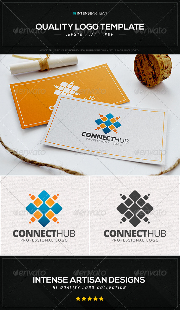 GraphicRiver Connect Hub Logo Template 8533992 GraphicRiver Connect Hub Logo Template 8533992