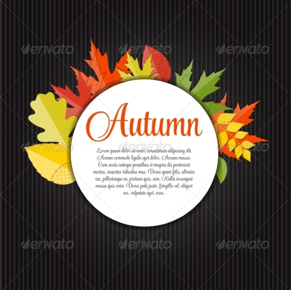 GraphicRiver Shiny Autumn Natural Leaves Background 8534019 GraphicRiver Shiny Autumn Natural Leaves Background 8534019