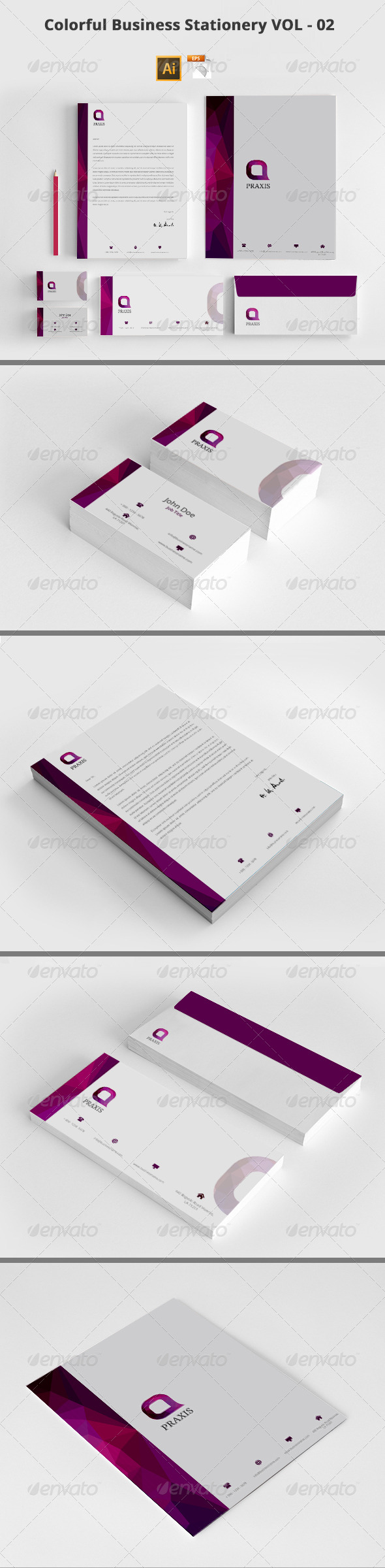 GraphicRiver Colorful Business Stationery VOL 02 8535117 GraphicRiver Colorful Business Stationery VOL 02 8535117