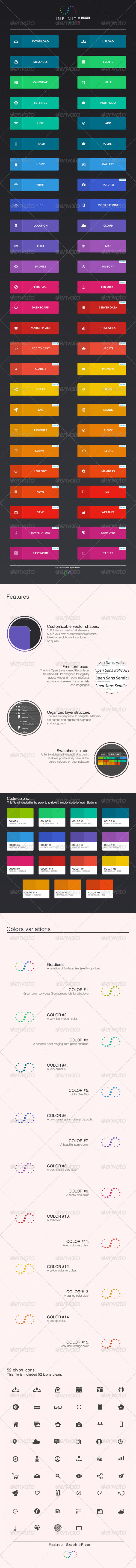 Update Infinite Color Web Buttons Update Infinite Color Web Buttons