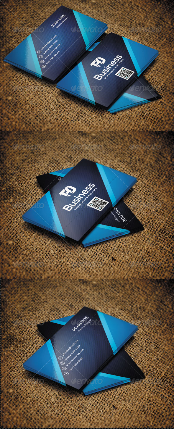 GraphicRiver Creative Business Card 2 8533272 GraphicRiver Creative Business Card 2 8533272