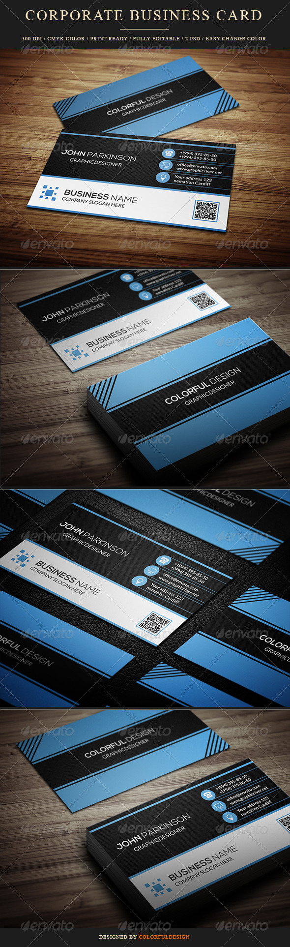 GraphicRiver Corporate Business Card 8533745 GraphicRiver Corporate Business Card 8533745