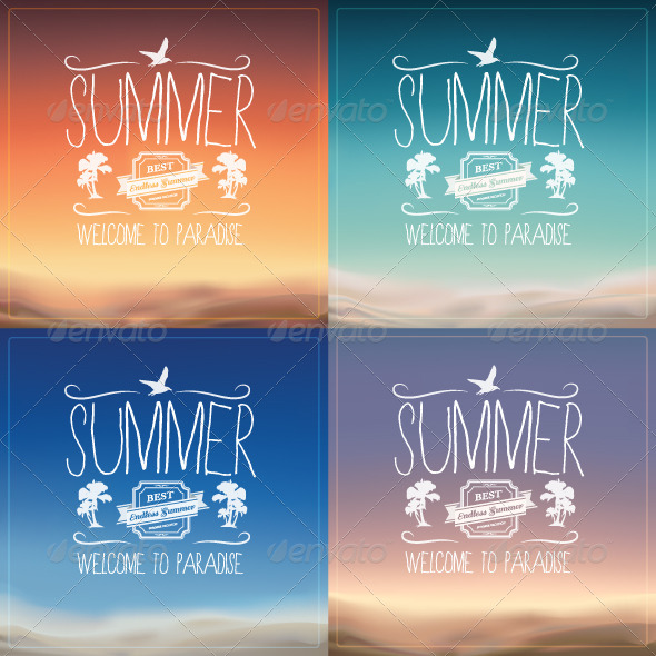 GraphicRiver Summer Backgrounds 8536433 GraphicRiver Summer Backgrounds 8536433