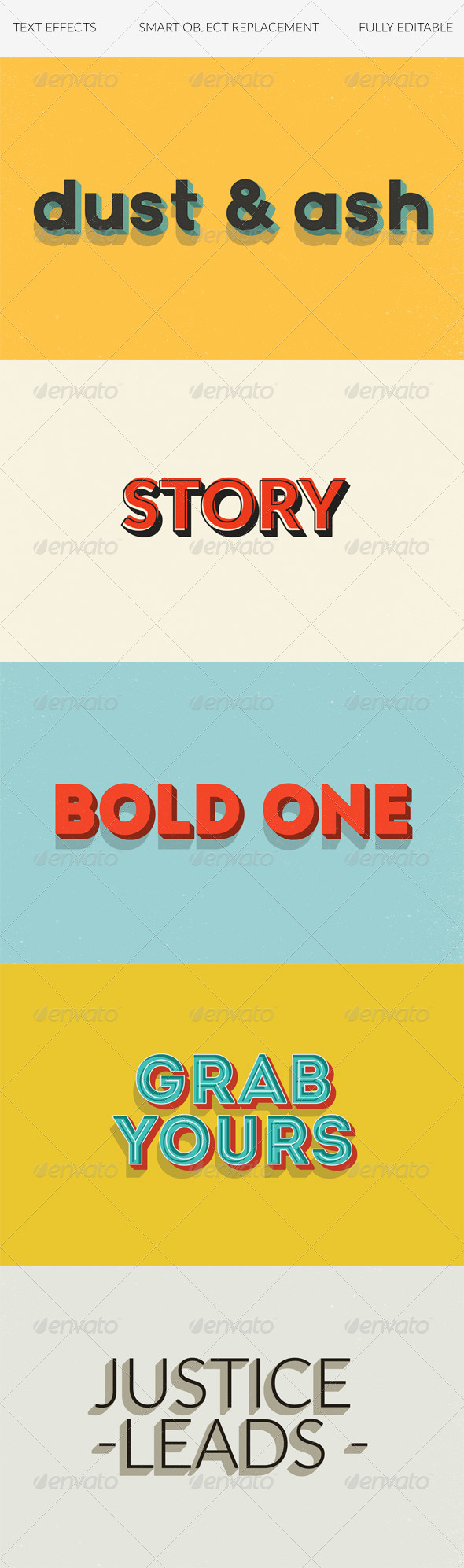GraphicRiver Text Effects Vintage 3D Retro vol 3 8537113 GraphicRiver Text Effects Vintage 3D Retro vol 3 8537113