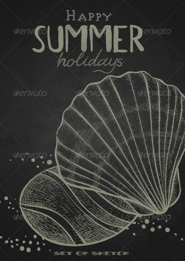 GraphicRiver Stylized Drawing With Chalk On Blackboard 8537296 GraphicRiver Stylized Drawing With Chalk On Blackboard 8537296