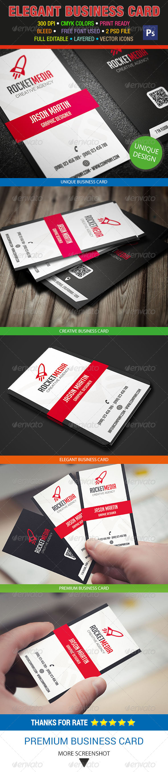GraphicRiver Creative Business Card 293 8537571 GraphicRiver Creative Business Card 293 8537571