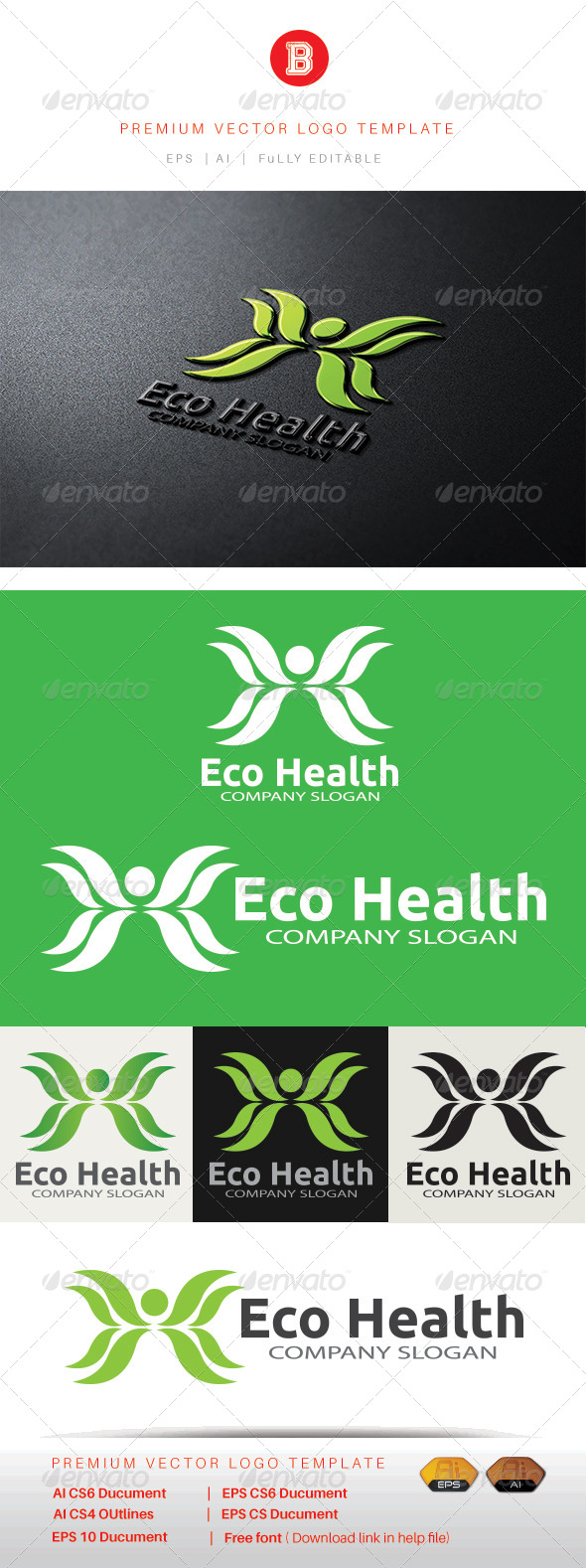GraphicRiver Eco Health 8537603 GraphicRiver Eco Health 8537603