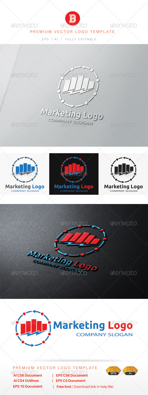 GraphicRiver Marketing Logo 8537626 GraphicRiver Marketing Logo 8537626