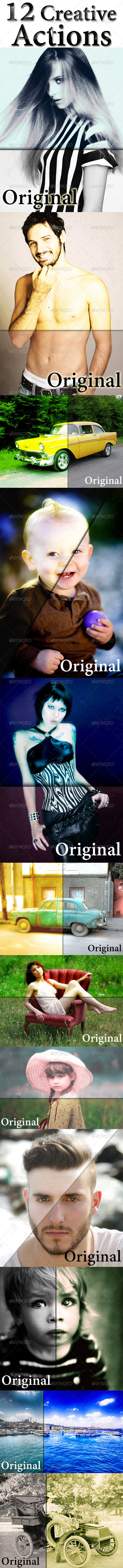GraphicRiver 12 Creative Actions 8537731 GraphicRiver 12 Creative Actions 8537731
