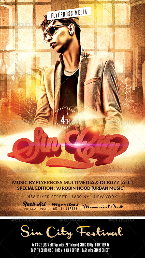 Sin City Flyer Sin City Flyer