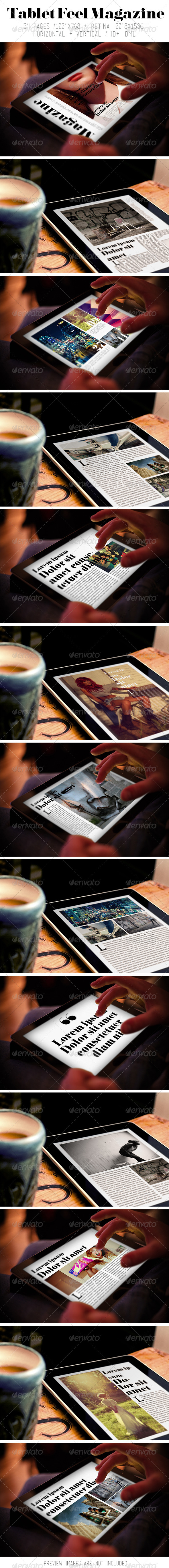 GraphicRiver Tablet Feel Magazine 8538695 GraphicRiver Tablet Feel Magazine 8538695
