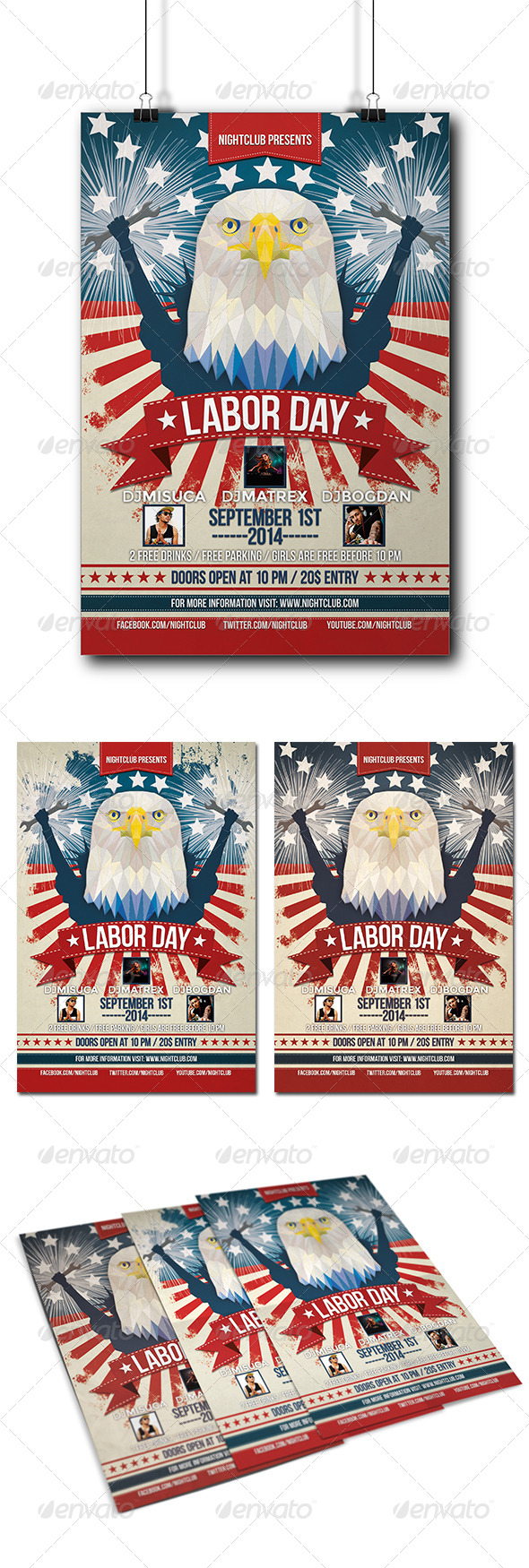 GraphicRiver Labor Day Party Flyer 8539123 GraphicRiver Labor Day Party Flyer 8539123
