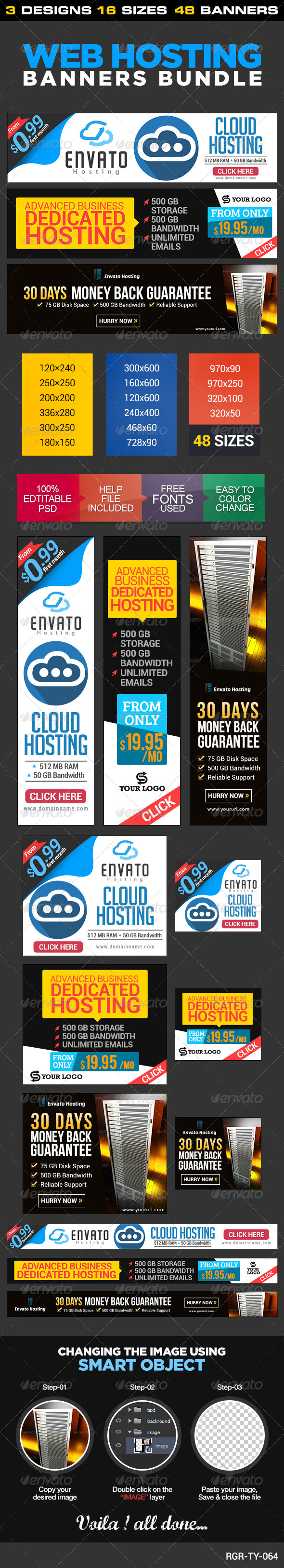 GraphicRiver Web Hosting Banner Bundle 3 sets 8539606 GraphicRiver Web Hosting Banner Bundle 3 sets 8539606