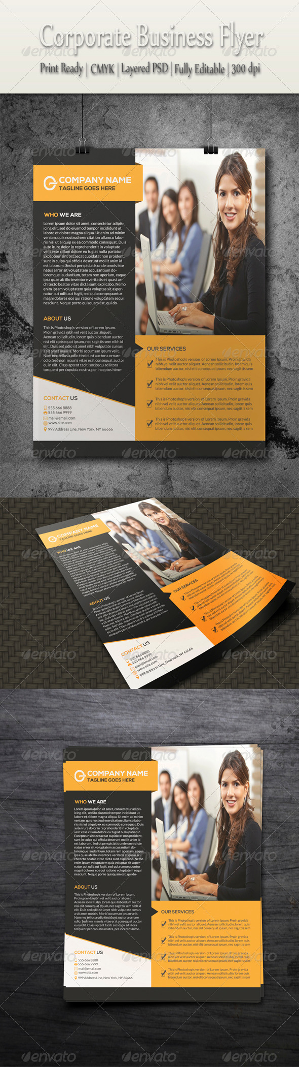 GraphicRiver Corporate Business Flyer 8541250 GraphicRiver Corporate Business Flyer 8541250