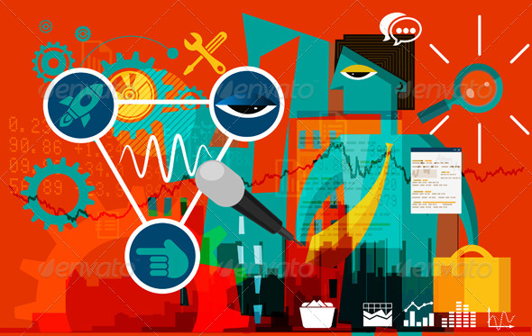 GraphicRiver Business Promotion Abstract Illustration 8542241 GraphicRiver Business Promotion Abstract Illustration 8542241