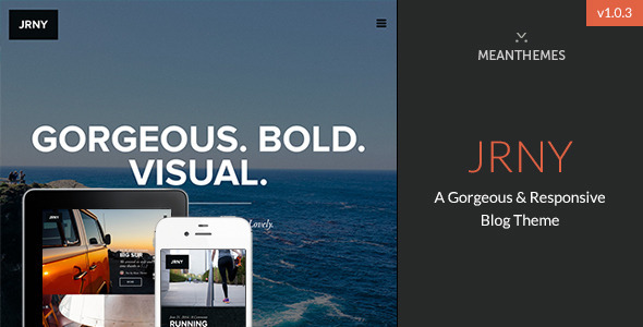 ThemeForest JRNY A Gorgeous & Responsive WordPress Blog Theme 8474742 ThemeForest JRNY A Gorgeous & Responsive WordPress Blog Theme 8474742