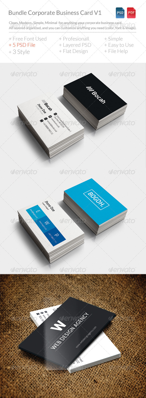 GraphicRiver Bundle Corporate Business Card 8544324 GraphicRiver Bundle Corporate Business Card 8544324
