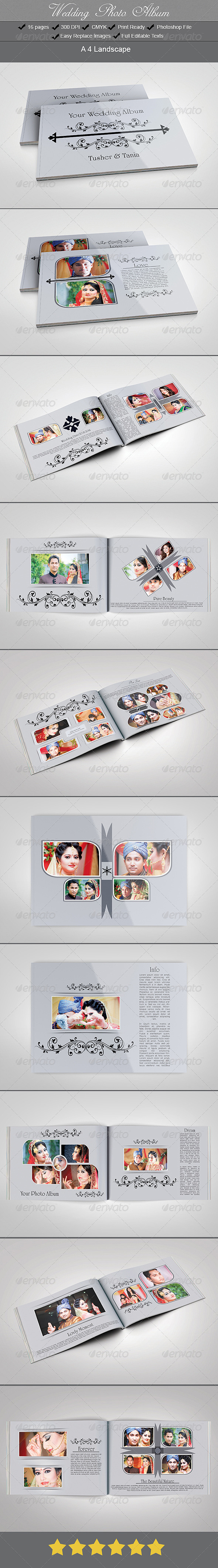 GraphicRiver Wedding Photo Album 8544338 GraphicRiver Wedding Photo Album 8544338