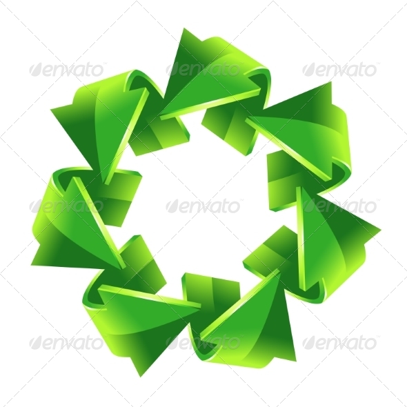 GraphicRiver 7 Green Recycling Arrows 8544412 GraphicRiver 7 Green Recycling Arrows 8544412