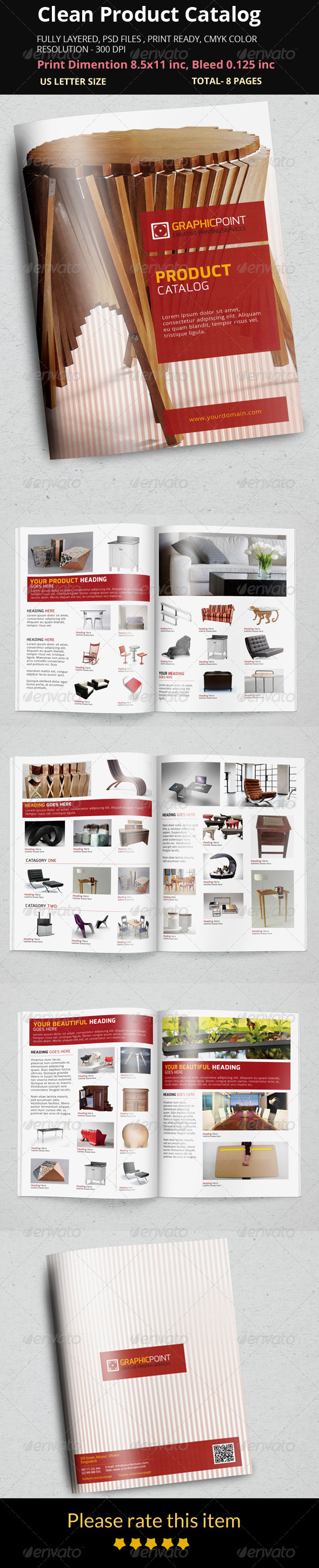 GraphicRiver Clean Product Catalog 8545378 GraphicRiver Clean Product Catalog 8545378