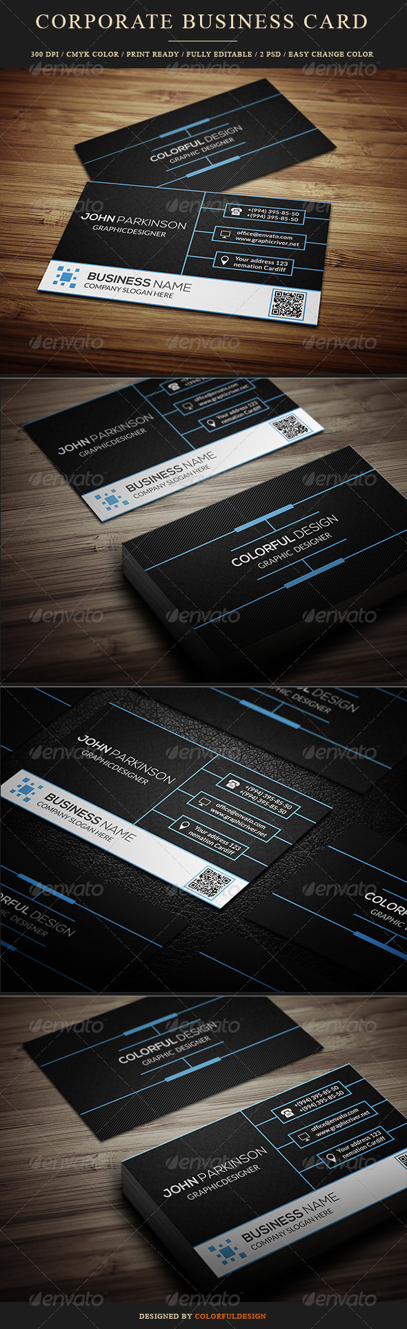 GraphicRiver Corporate Business Card 8545449 GraphicRiver Corporate Business Card 8545449