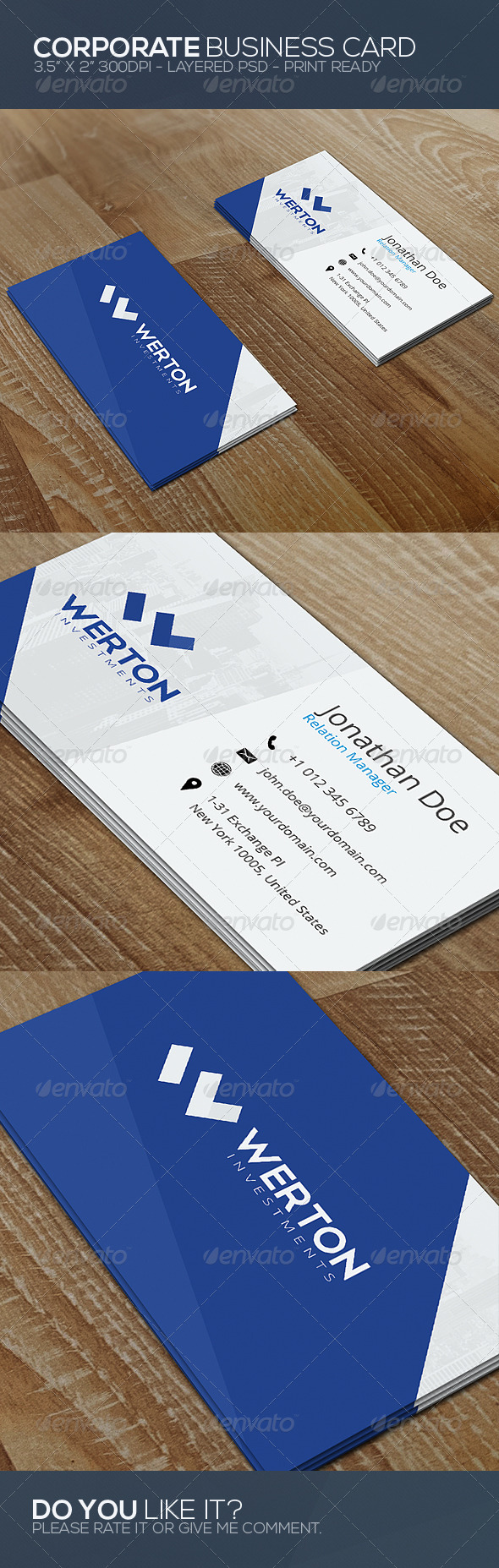 GraphicRiver Flat Business Card 8545573 GraphicRiver Flat Business Card 8545573