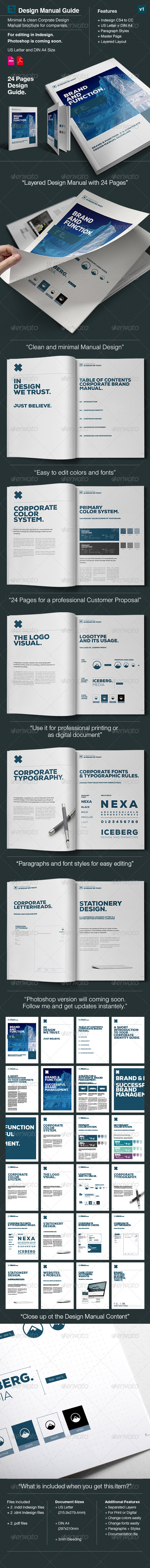 GraphicRiver Corporate Design Manual Guide 24 Pages 8545655 GraphicRiver Corporate Design Manual Guide 24 Pages 8545655