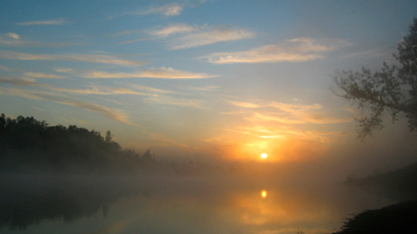 Landscape With Sunrise Landscape With Sunrise