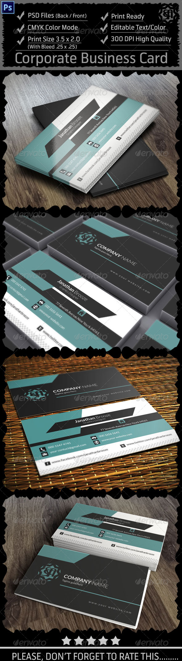 GraphicRiver Corporate Business Card Vol 9 8546374 GraphicRiver Corporate Business Card Vol 9 8546374