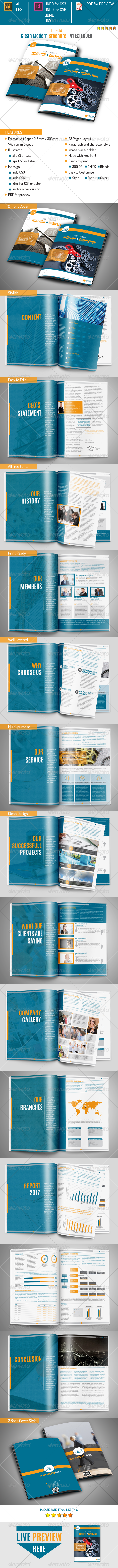 GraphicRiver Clean Moderm Brochure v1 Extended 8547050 GraphicRiver Clean Moderm Brochure v1 Extended 8547050