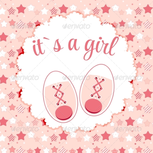 GraphicRiver Vector Illustration of Pink Baby Shoes for Newborn 8547860 GraphicRiver Vector Illustration of Pink Baby Shoes for Newborn 8547860