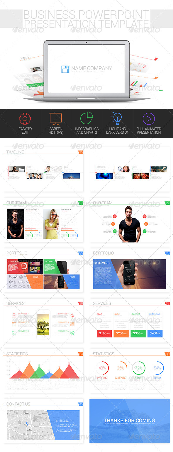GraphicRiver Business Powerpoint Presentation Template 8545218 GraphicRiver Business Powerpoint Presentation Template 8545218