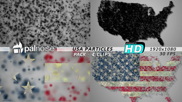 USA Particles Formation 4-Pack USA Particles Formation 4-Pack
