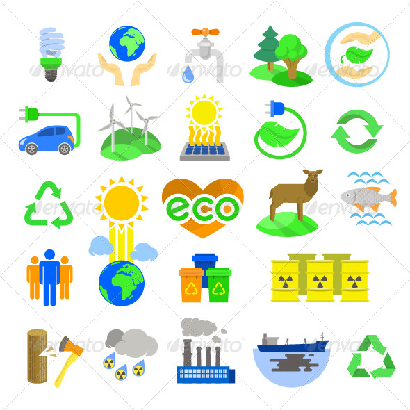 GraphicRiver Eco Icons 8550477 GraphicRiver Eco Icons 8550477