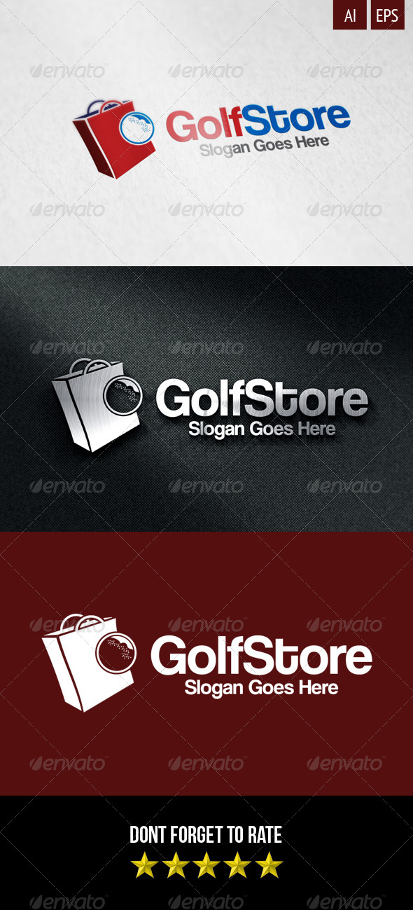 GraphicRiver Golf Store Logo 8550852 GraphicRiver Golf Store Logo 8550852