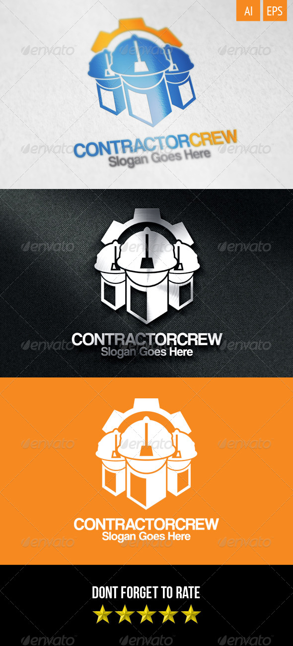 GraphicRiver Contractor Crew Logo 8551111 GraphicRiver Contractor Crew Logo 8551111