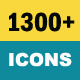 1300+ Vector Icons