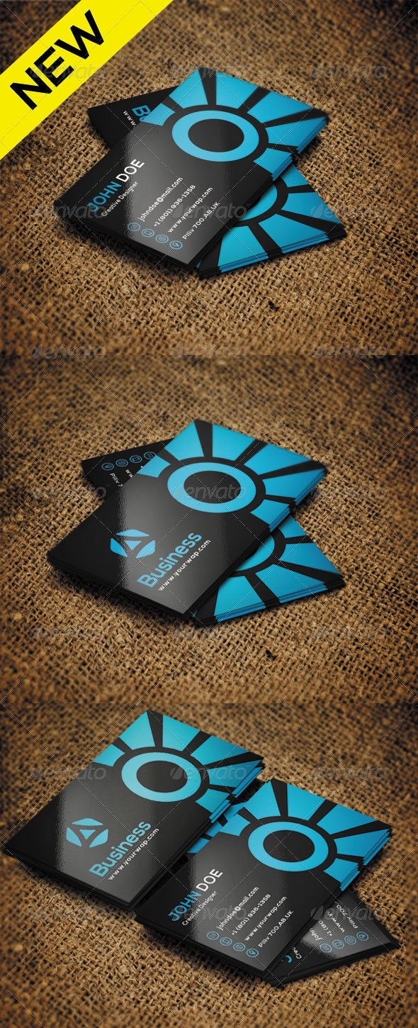 GraphicRiver Creative Business Card 5 8551738 GraphicRiver Creative Business Card 5 8551738