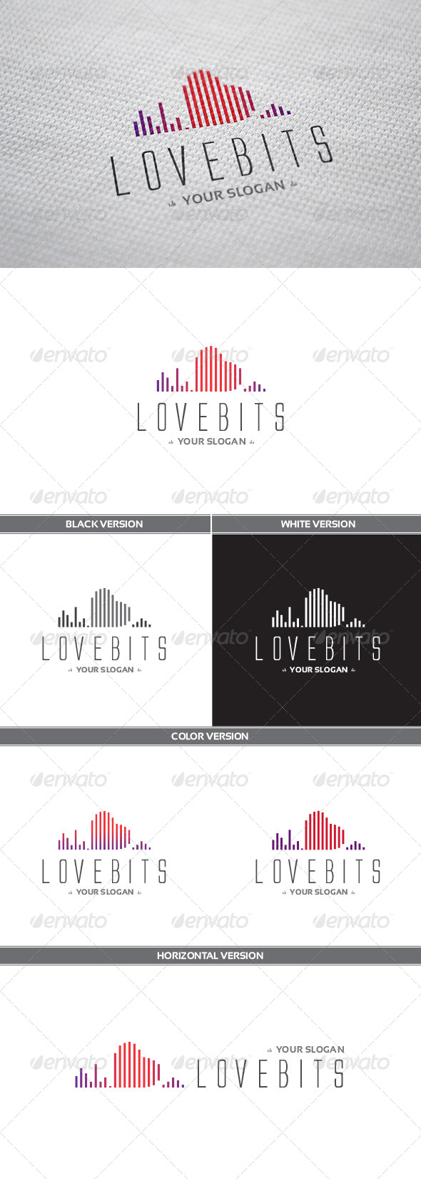 GraphicRiver LoveBits Logo 8552876 GraphicRiver LoveBits Logo 8552876