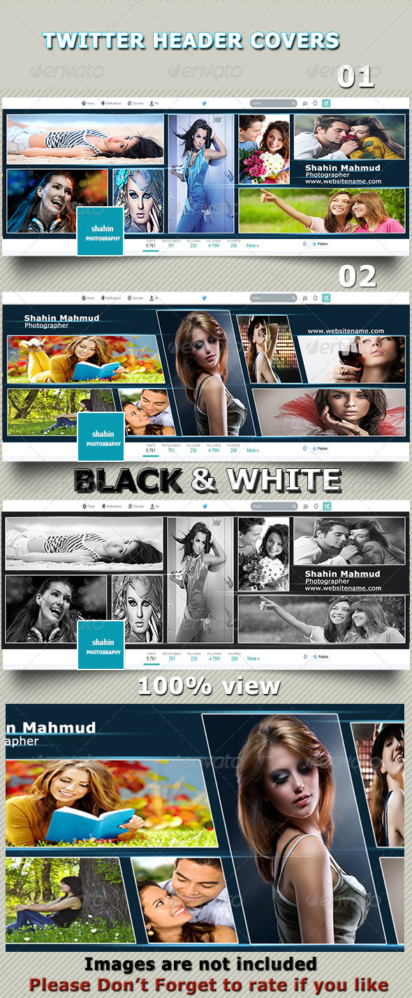GraphicRiver Twitter Header Covers 8553651 GraphicRiver Twitter Header Covers 8553651