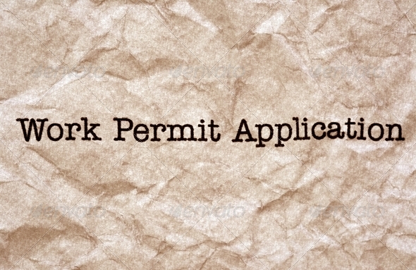 Work permit application