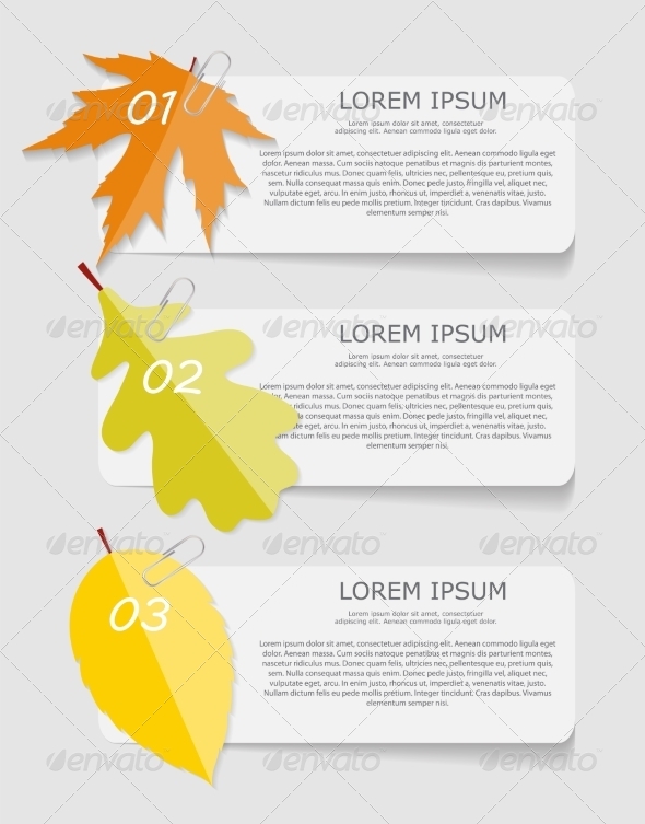 GraphicRiver Autumn Leaves Infographic Templates for Business 8557869 GraphicRiver Autumn Leaves Infographic Templates for Business 8557869