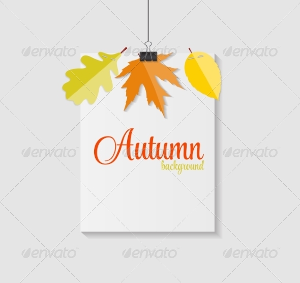 GraphicRiver Shiny Autumn Natural Leaves Background 8557873 GraphicRiver Shiny Autumn Natural Leaves Background 8557873
