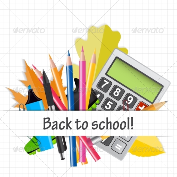 GraphicRiver School Theme Background with Different Tools 8557875 GraphicRiver School Theme Background with Different Tools 8557875