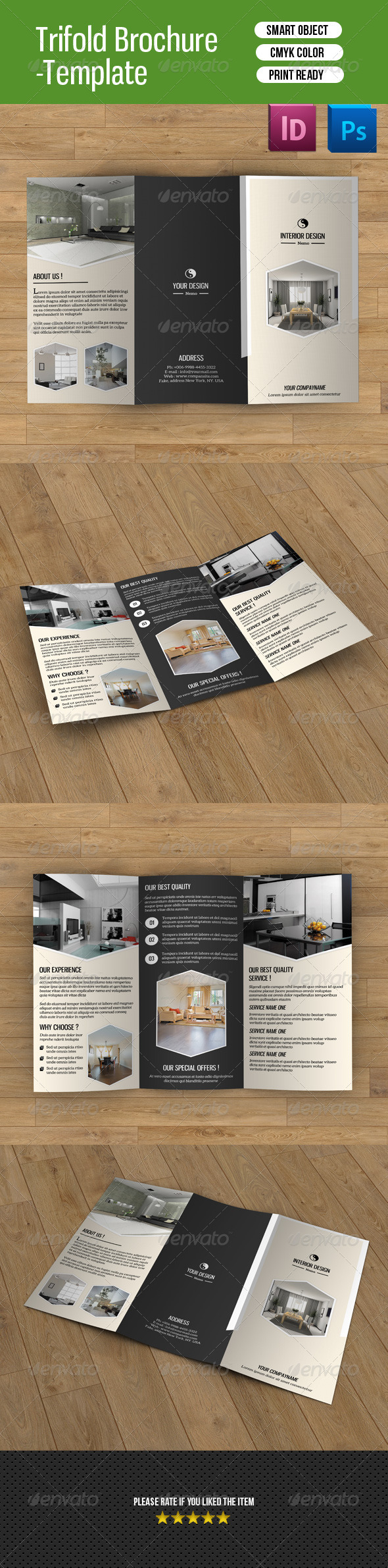 GraphicRiver Trifold Brochure for Interior Design-V48 8558208 GraphicRiver Trifold Brochure for Interior Design-V48 8558208