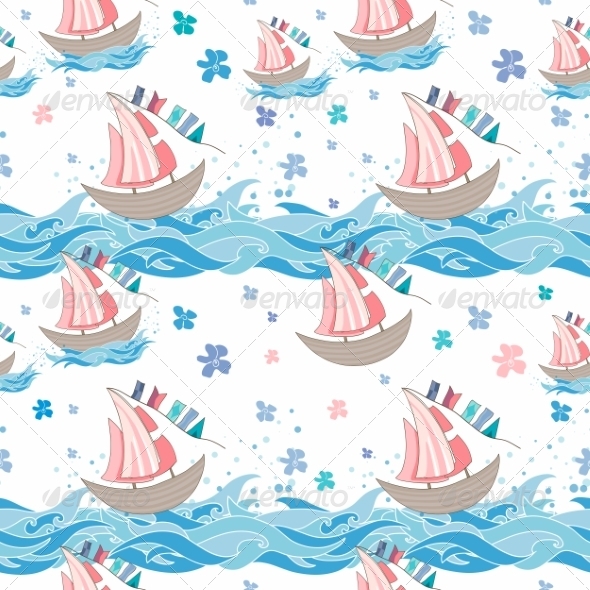 GraphicRiver Sea Seamless Pattern 8558567 GraphicRiver Sea Seamless Pattern 8558567